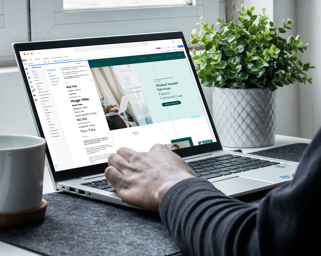 custom web design