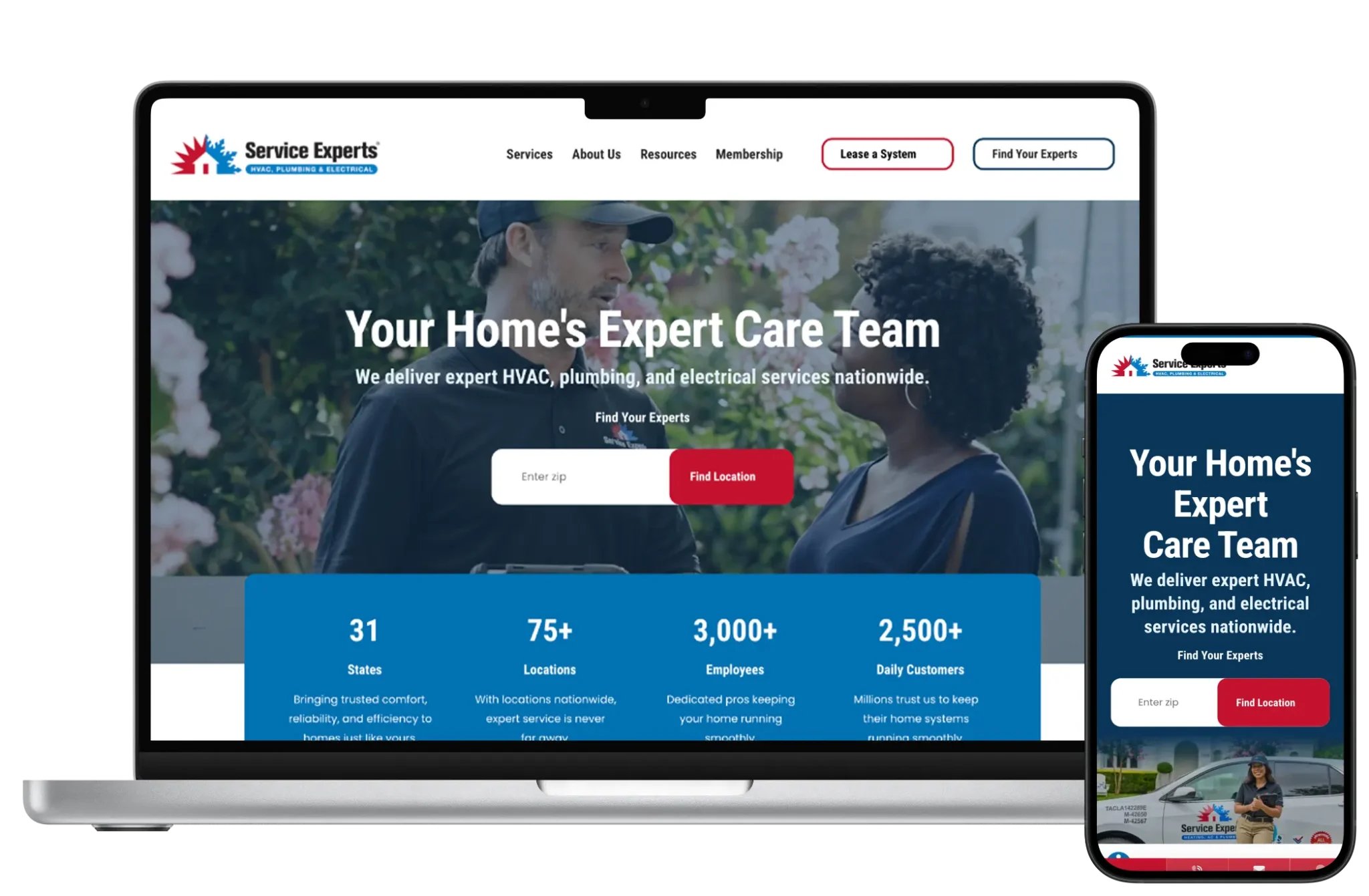 Hvac Website Design Usa — website design example